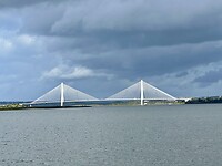 Brug tussen Spanje en Portugal.