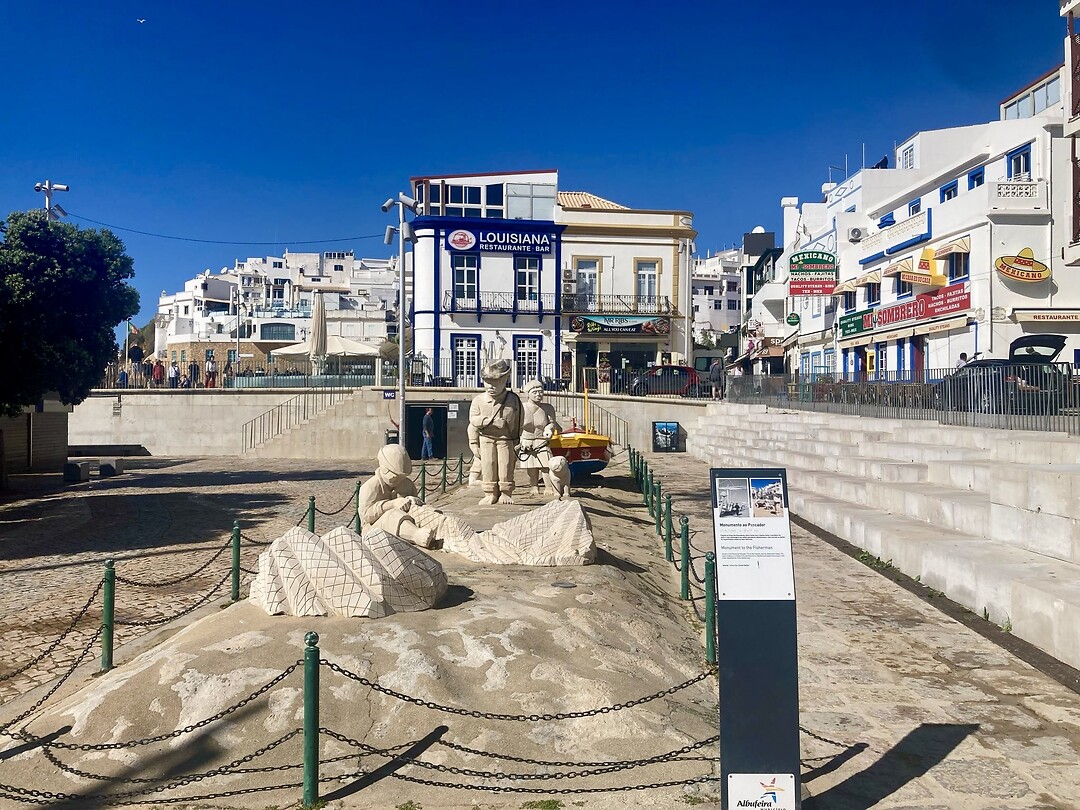 In Albufeira.