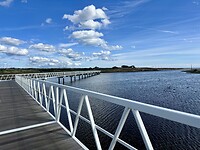 Nieuw wandelpad langs de kust.
