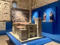 Maquette van de kathedraal.