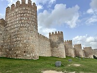 De muur van Ávila.