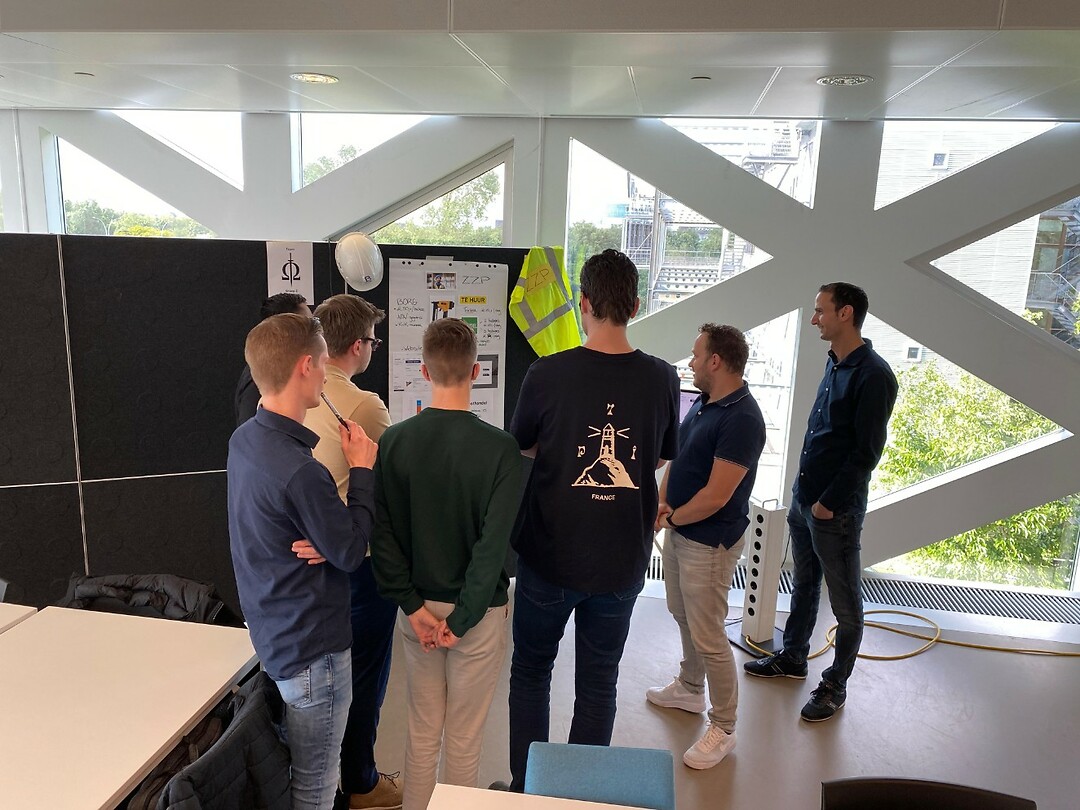 Hackaton - presentatie prototype aan medestudenten
