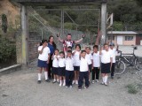 schoolkinderen op de foto