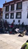 Prostrerende pelgrims