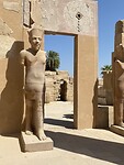 Beeld tempel Karnak