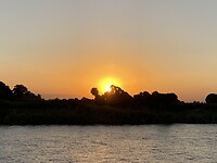 Ondergaande zon