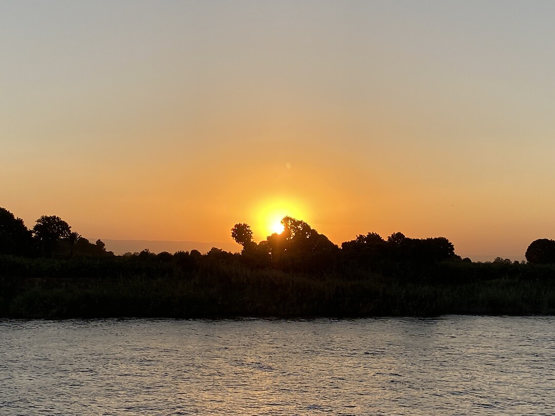 Ondergaande zon