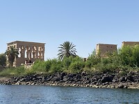 Philae vanop het water 😍