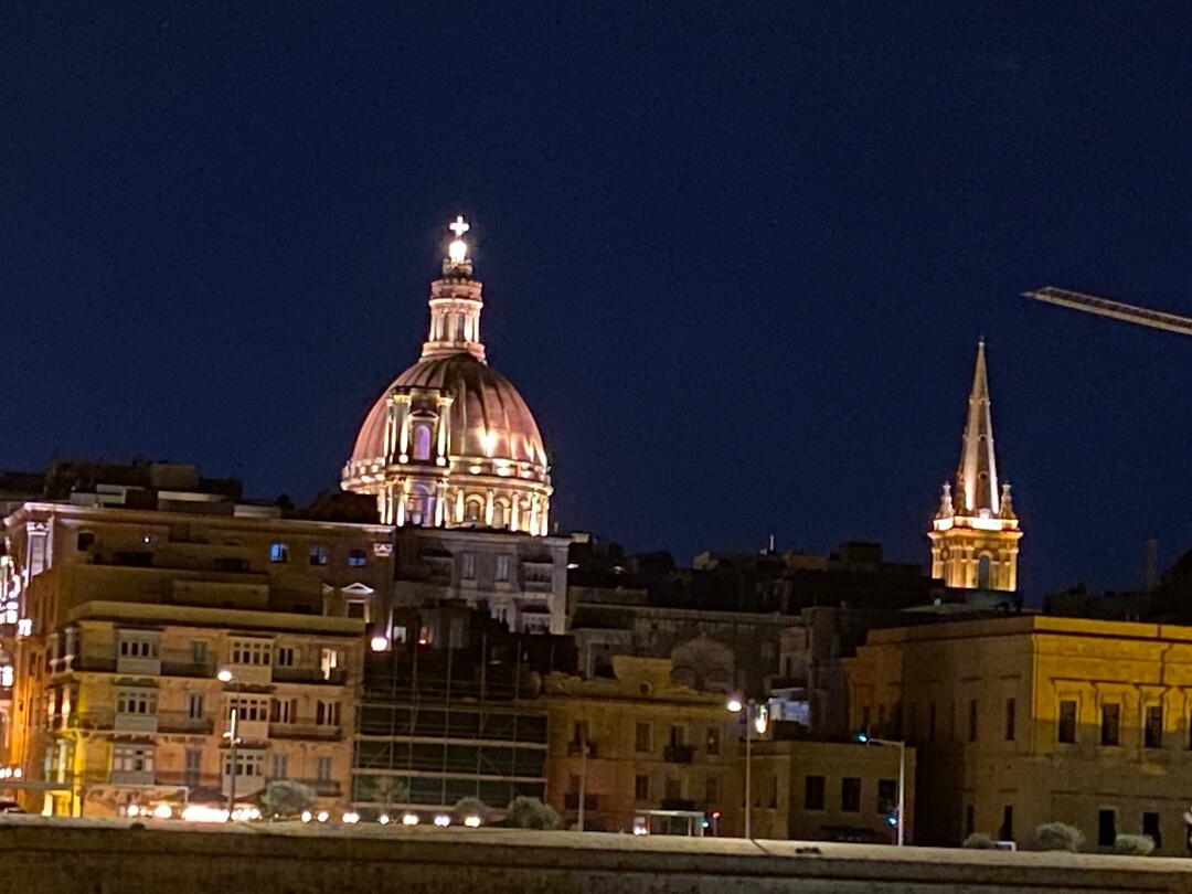 Valletta by night