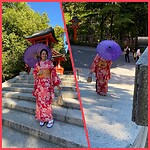 Sfeerbeeldje aan de Fushimi Inari Shrine