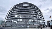 De koepel van de Reichstag