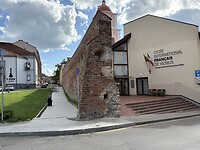 Stukje oude stadsmuur