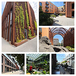 Moderne architectuur in Paupys