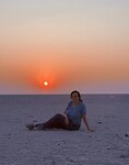 Sunset @ Makgadikgadi
