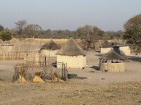 Huisjes langs de weg