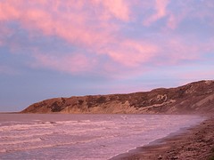 Zonsondergang Marfells Beach