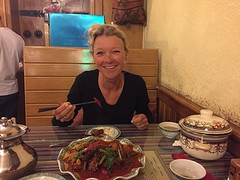 Lekker eten in Kashgar!!