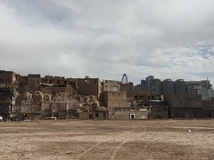 Grote contrasten in Kashgar...