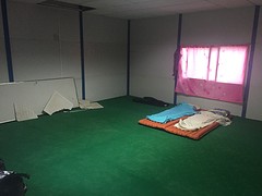 Onze kamer in het werknemers complex