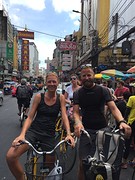 Fietstocht door Bangkok