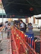 Rituelen bij een tempel