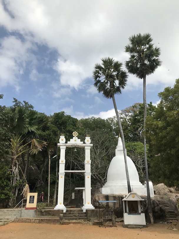 Tempel onderweg