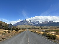 Uitzicht op Torres del Paine