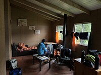 Doorwarmen in de refugio