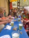 Beer with the locals in Hanoi