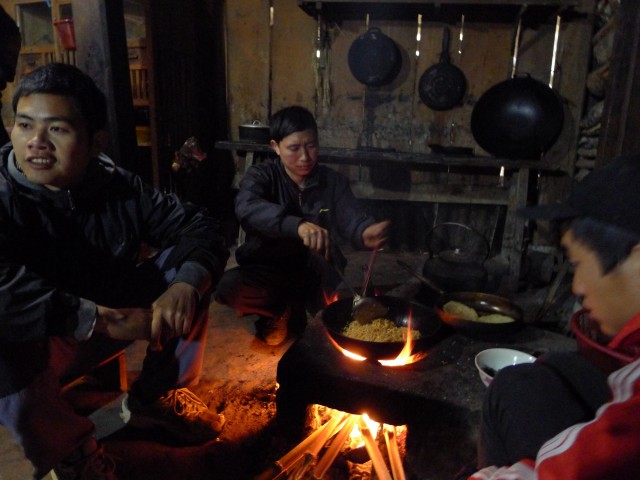 The cooking hearth