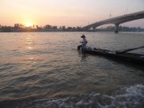 On the way to the floating market