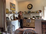 Darinas kitchen in her home where. We had breakfast