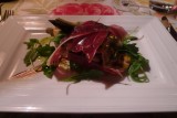 the fabolous bruschetta from the guest chef at Chateau Talaud
