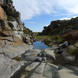 the day of structure lying on million year old rocks