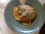 Sphaghetti with wild pig bolognaise