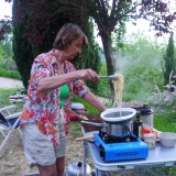 Cooking in certaldo