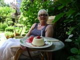 the new pensioner and my birthday cake