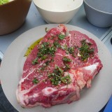 GRILLED BEEF WITH RUCOLA