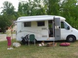 SETTING UP CAMP PESSAC