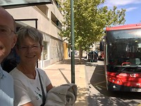 Met de bus