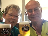 Uitgewoond na de laatste zware kilometers