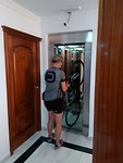 Fiets in de lift!