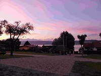 Viverone avondrood