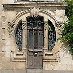 240819 Airvault deur Jugendstil huis