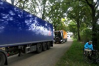241017 Boxmeer klaar om gerooide bieten te vervoeren