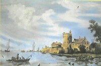 241018 Middelaar kasteel vroeger