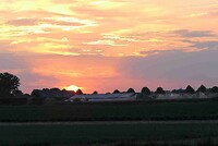 250621 Ondergaande zon