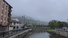 Vanmorgen in Gernika.
