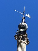 Monument klok centrum A Coruna.