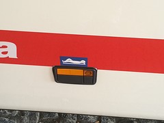 Eén slaapplaats in de bus